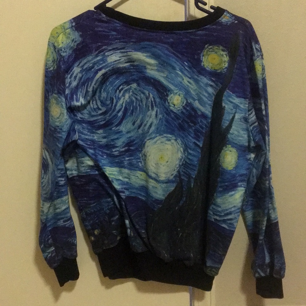 Starry night sweater